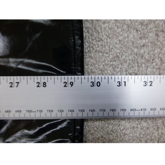 NWT Hustler Black Maxine Faux Leather Wired Dress (Size 4) - Picture 15 of 15